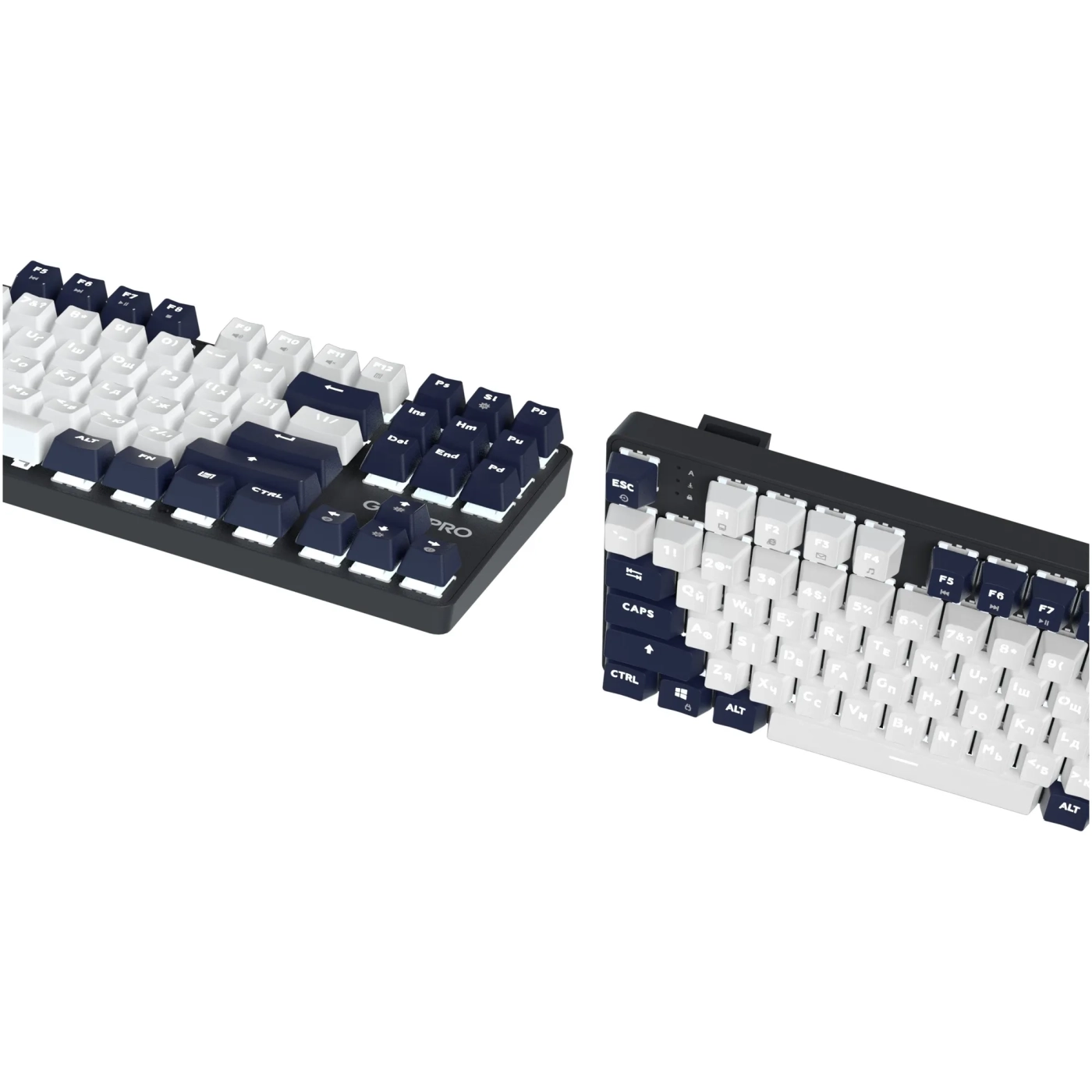 Купить Клавиатура GamePro Genesis Metallic MK110B Outemu Red Switch UA Black (MK110B) - фото 4