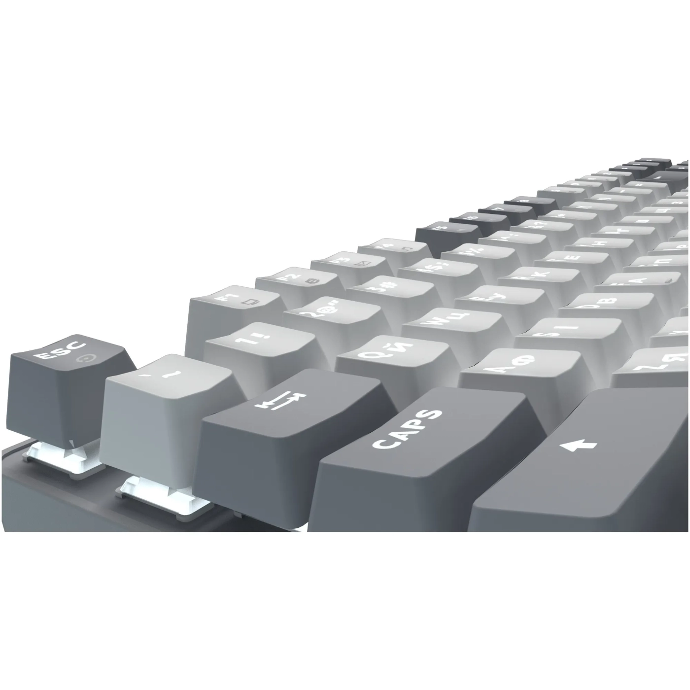 Купить Клавиатура GamePro Genesis Metallic MK110G Outemu Red Switch UA Gray (MK110G) - фото 5