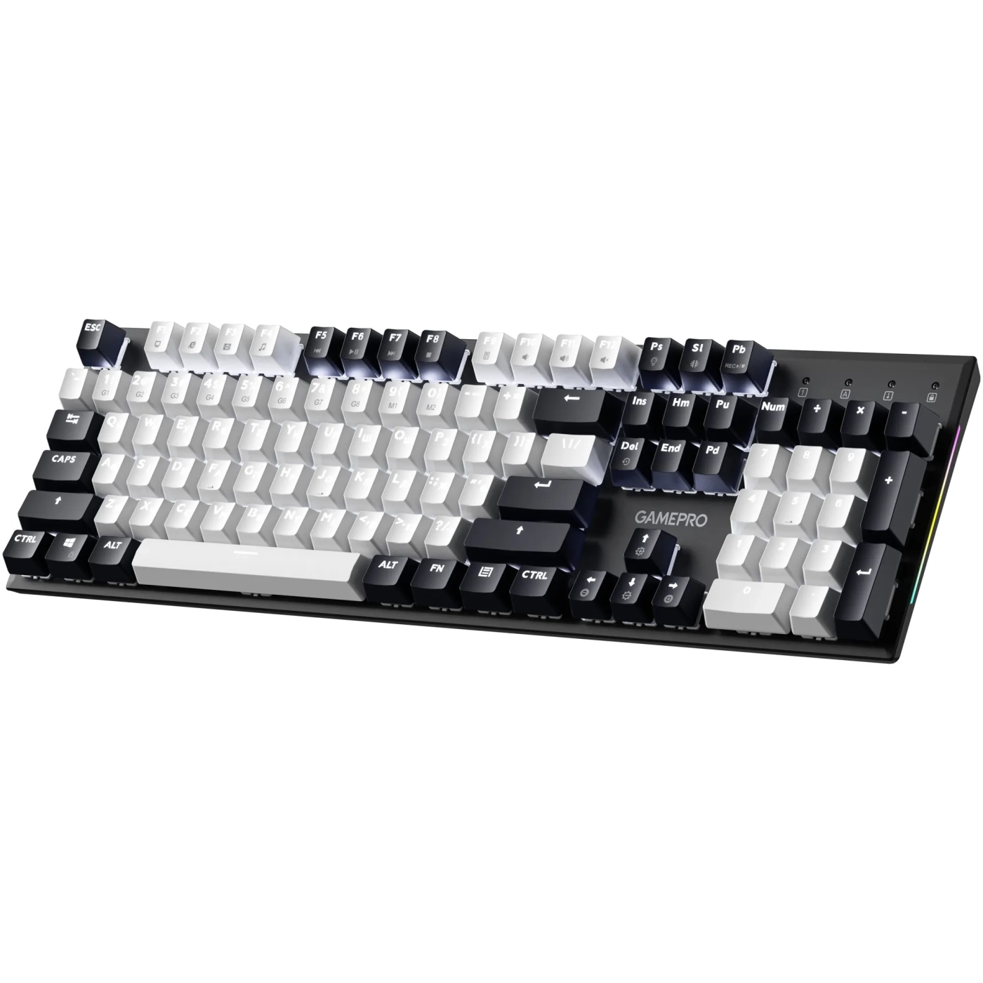 Купить Клавиатура GamePro Genesis Metallic MK144B Outemu Red Switch UA Black (MK144B) - фото 3