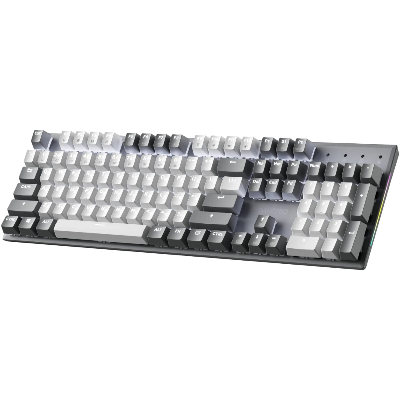 Купить Клавиатура GamePro Genesis Metallic MK144G Outemu Red Switch UA Gray (MK144G) - фото 3