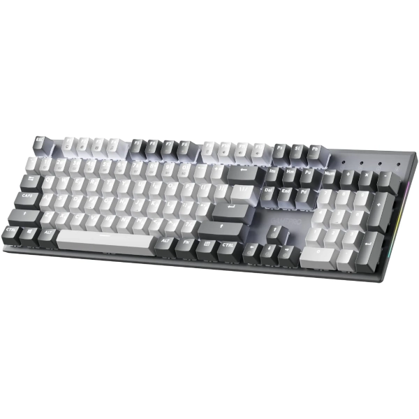 Купить Клавиатура GamePro Genesis Metallic MK144G Outemu Red Switch UA Gray (MK144G) - фото 3