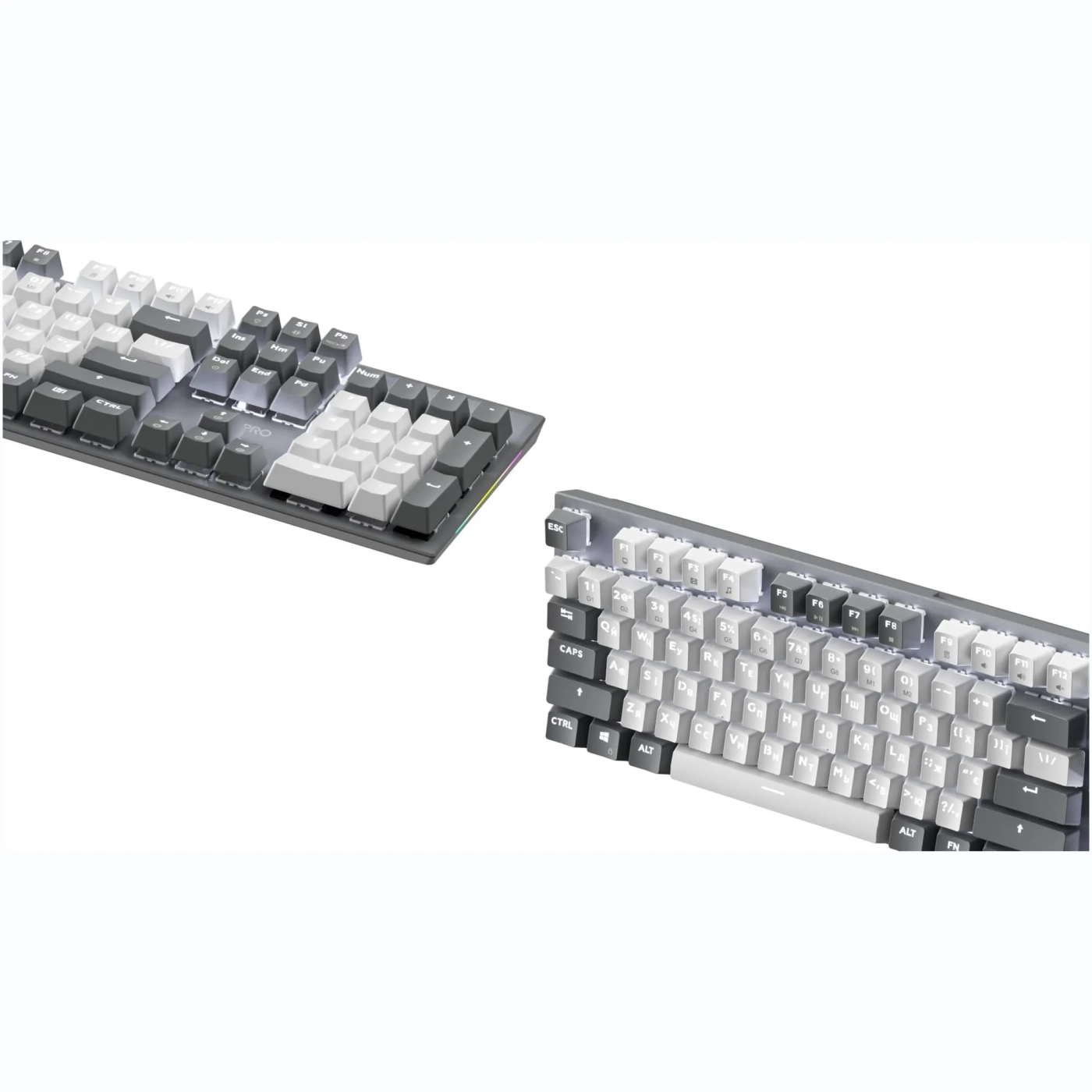 Купить Клавиатура GamePro Genesis Metallic MK144G Outemu Red Switch UA Gray (MK144G) - фото 4