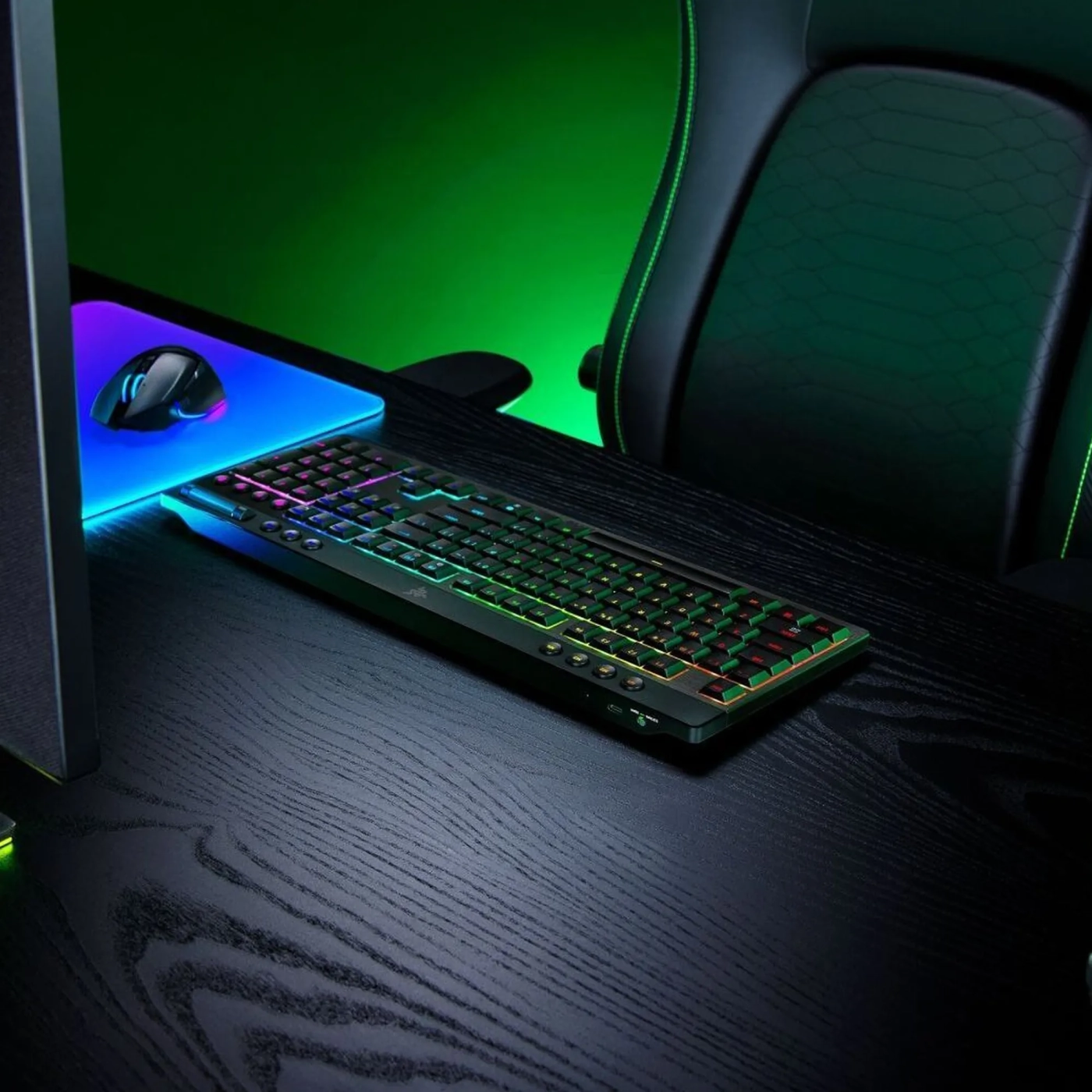 Купить Клавиатура RAZER BlackWidow V4 Low-Profile Green Switch (RZ03-05270100-R3M1) - фото 10