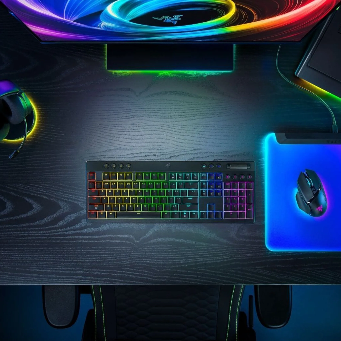 Купить Клавиатура RAZER BlackWidow V4 Low-Profile Orange Switch (RZ03-05270800-R3M1) - фото 9