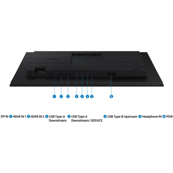 Купити Монітор 23.8" Samsung S24D400 (LS24D400GAIXCI) - фото 6