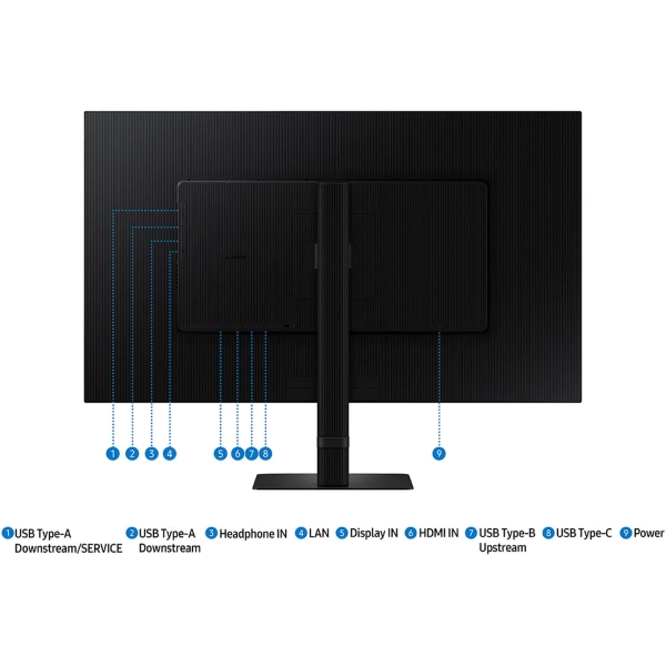 Купить Монитор 32" Samsung ViewFinity S8 (LS32D804UAIXCI) - фото 17