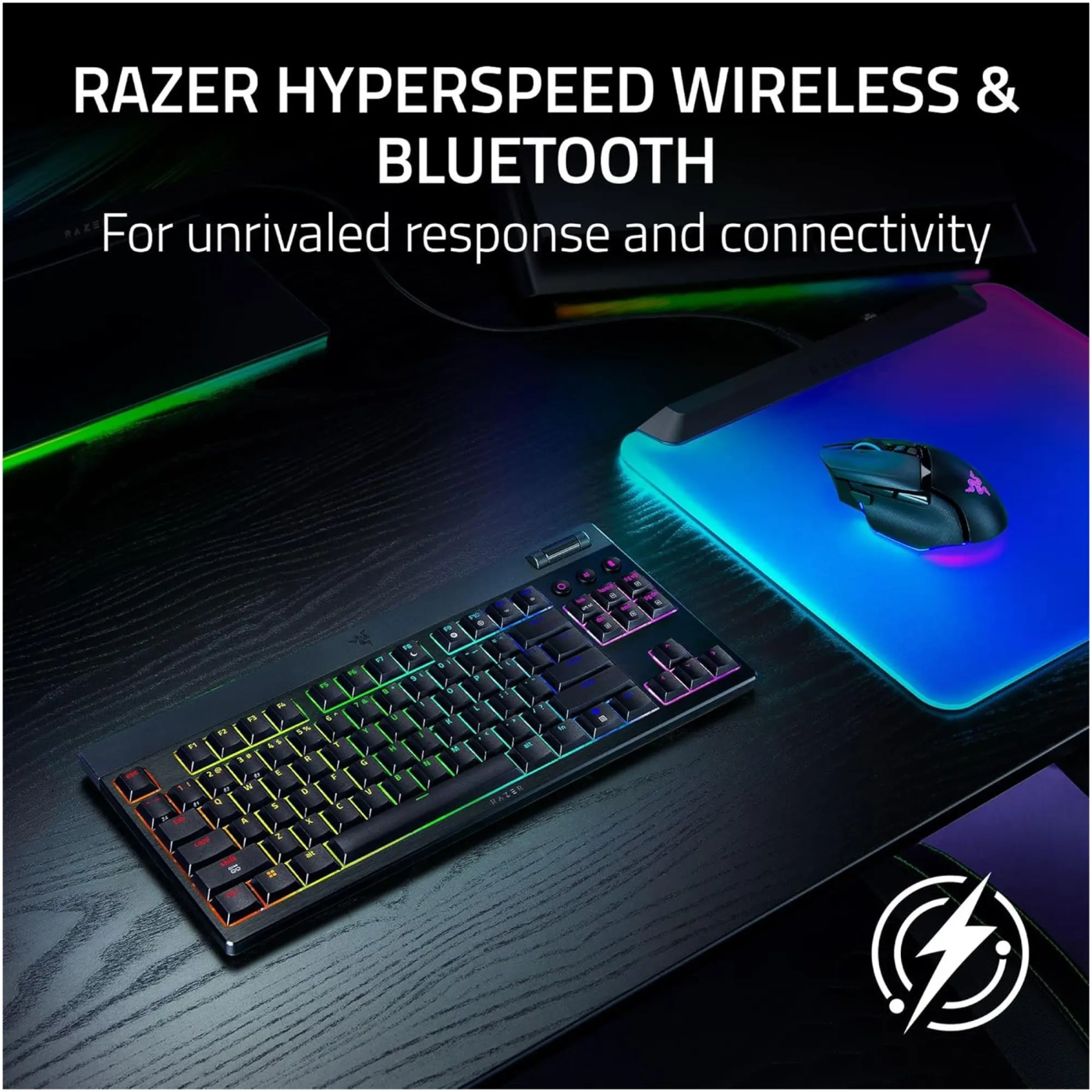 Купить Клавиатура RAZER BlackWidow V4 Low-Profile TKL Orange Switch (RZ03-05450700-R3M1) - фото 10