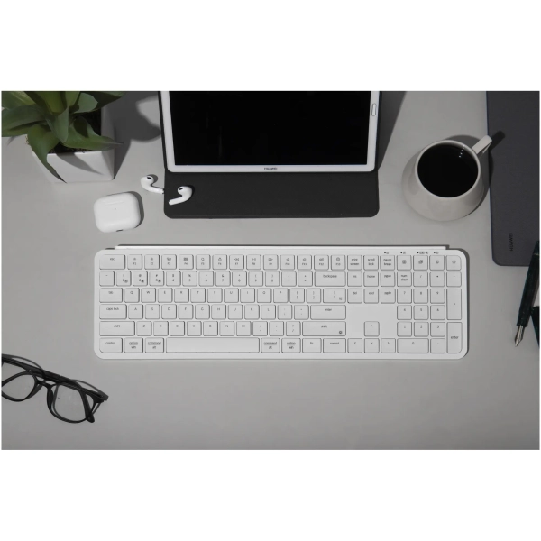 Купить Клавиатура Keychron B6 Pro USB/WL/BT Ivory White (B6P-K8-UA) - фото 5