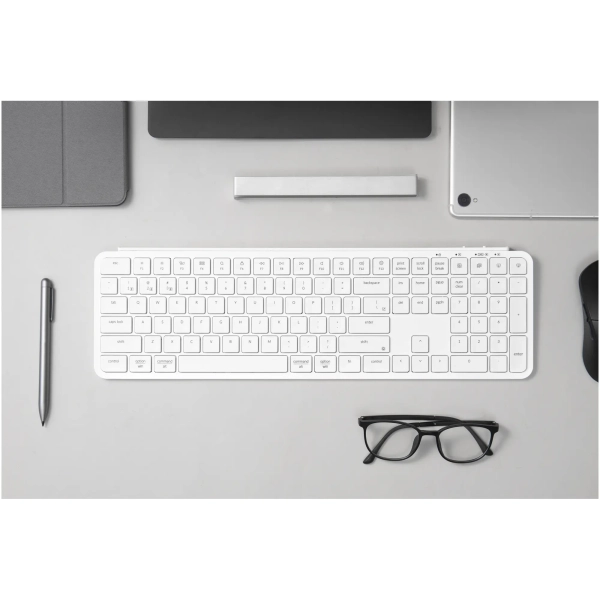 Купить Клавиатура Keychron B6 Pro USB/WL/BT Ivory White (B6P-K8-UA) - фото 6