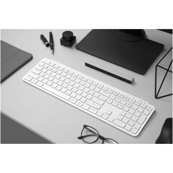 Купить Клавиатура Keychron B6 Pro USB/WL/BT Ivory White (B6P-K8-UA) - фото 7