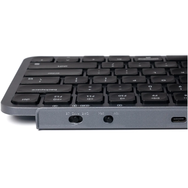 Купити Клавіатура Keychron B1 Pro USB/WL/BT Space Gray (B1P-K1-UA) - фото 5