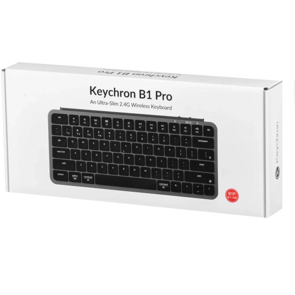 Купити Клавіатура Keychron B1 Pro USB/WL/BT Space Gray (B1P-K1-UA) - фото 12