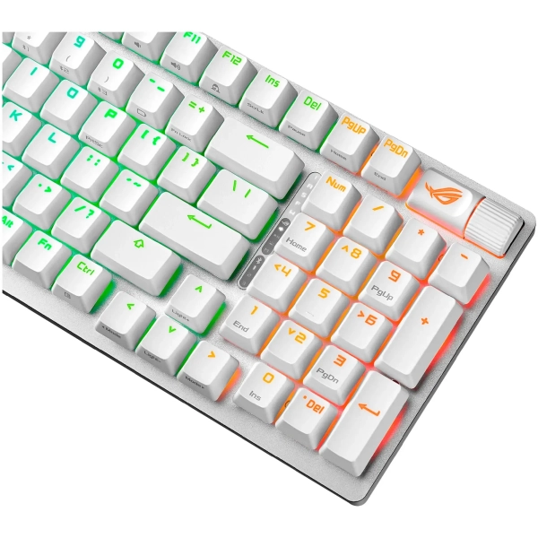 Купити Клавіатура ASUS ROG Strix Scope II 96 Wireless EN PBT (90MP037A-BKUA30) - фото 6