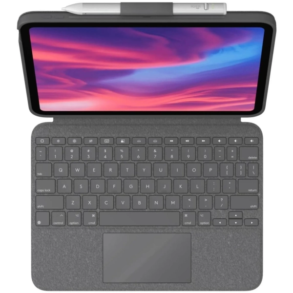 Купити Чохол-клавіатура Logitech Combo Touch for iPad 10.9" Oxford Gray (920-011382) - фото 2