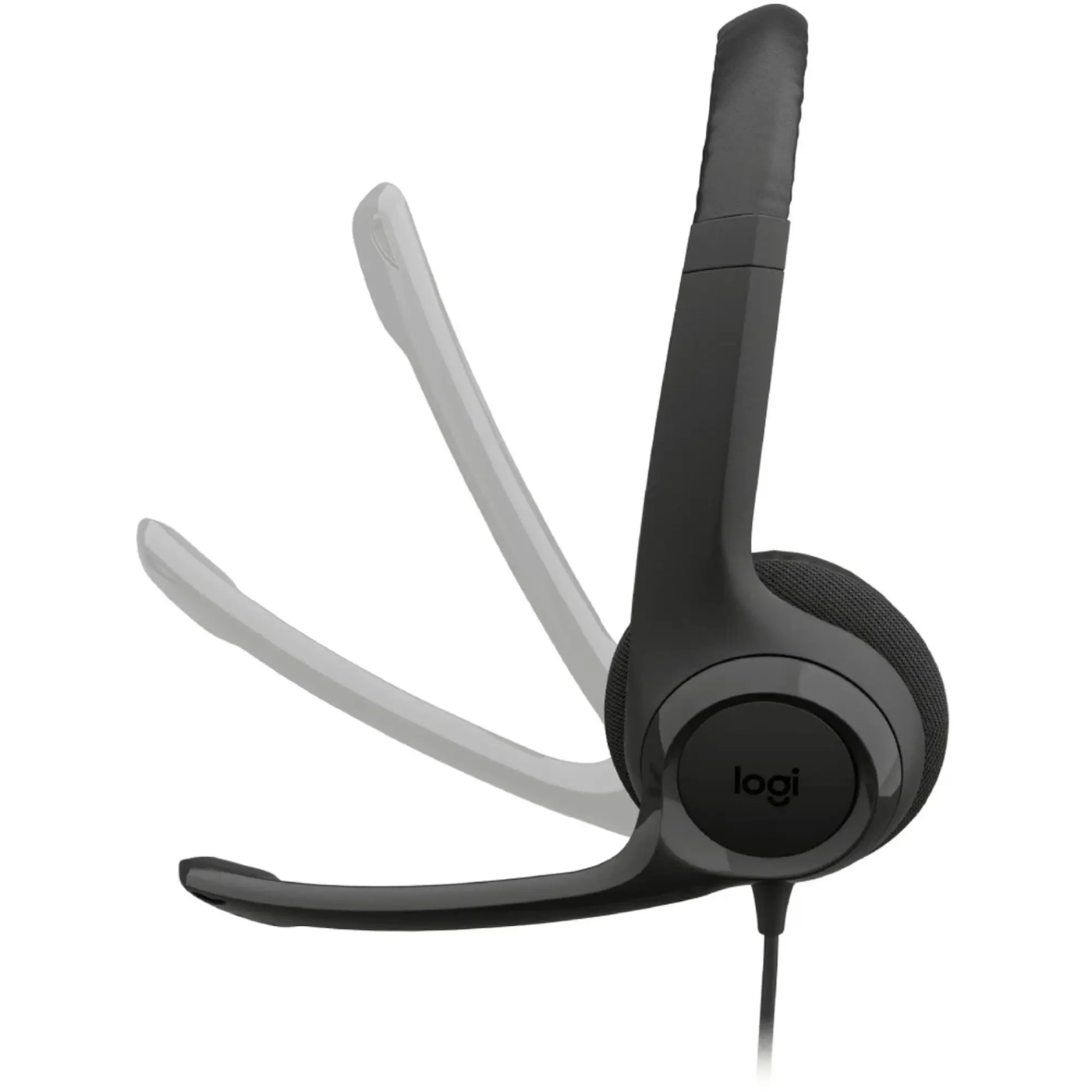 Купити Навушники Logitech H390 USB-C Computer Headset Midnight Black (981-001576) - фото 2