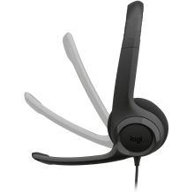 Купити Навушники Logitech H390 USB-C Computer Headset Midnight Black (981-001576) - фото 2