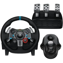 Купить Руль Logitech G29 Racing Wheel and Pedals for PS4-5 and PC + Shifter (991-000557) - фото 1