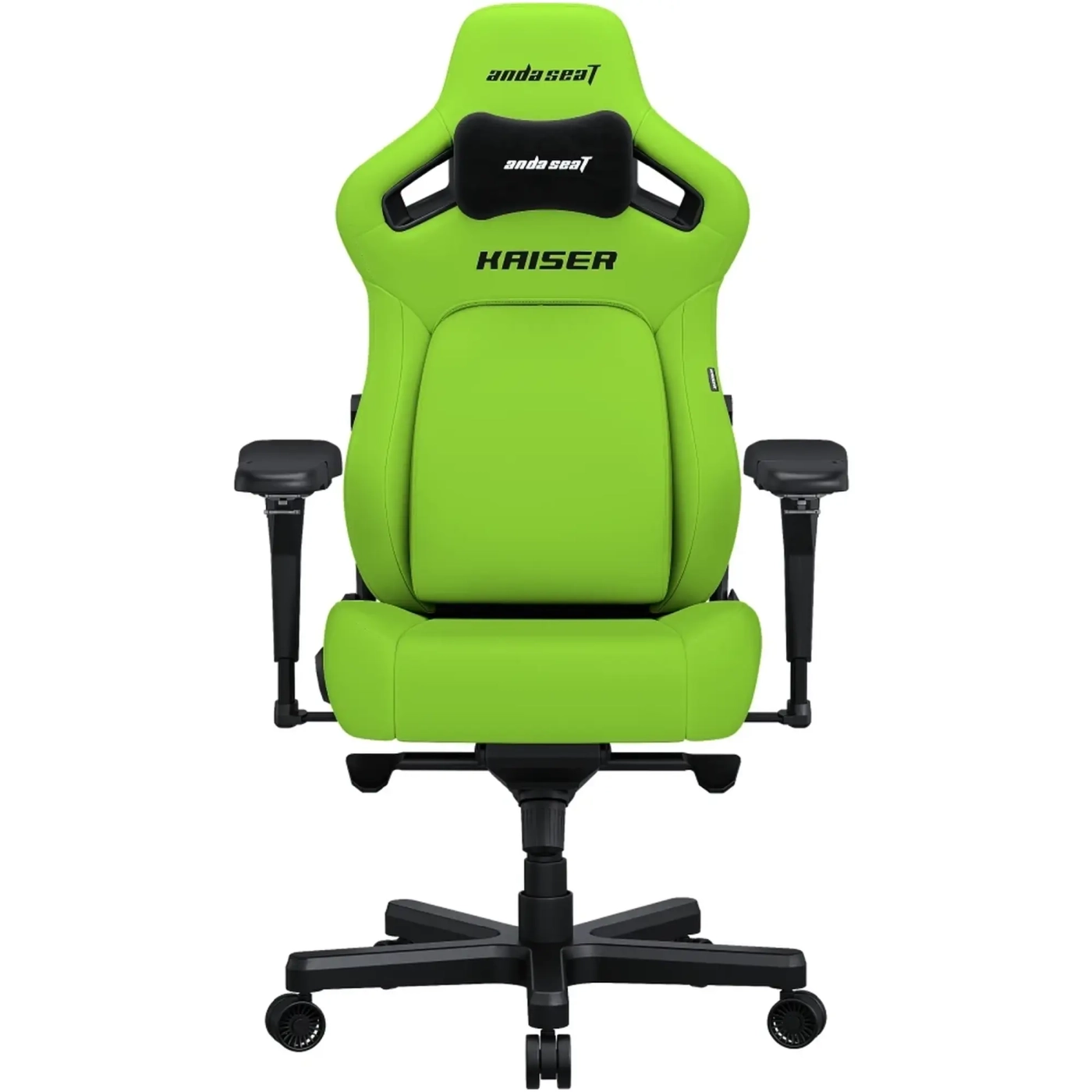 Купити Крісло для геймерів Anda Seat Kaiser 4 XL Cyber green PVC (AD12YDDC-XLL-20-C-PV/C-01) - фото 1