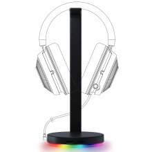 Купити Підставка для навушників Razer Base Station V2 Chroma Black (RC21-01510100-R3M1) - фото 3