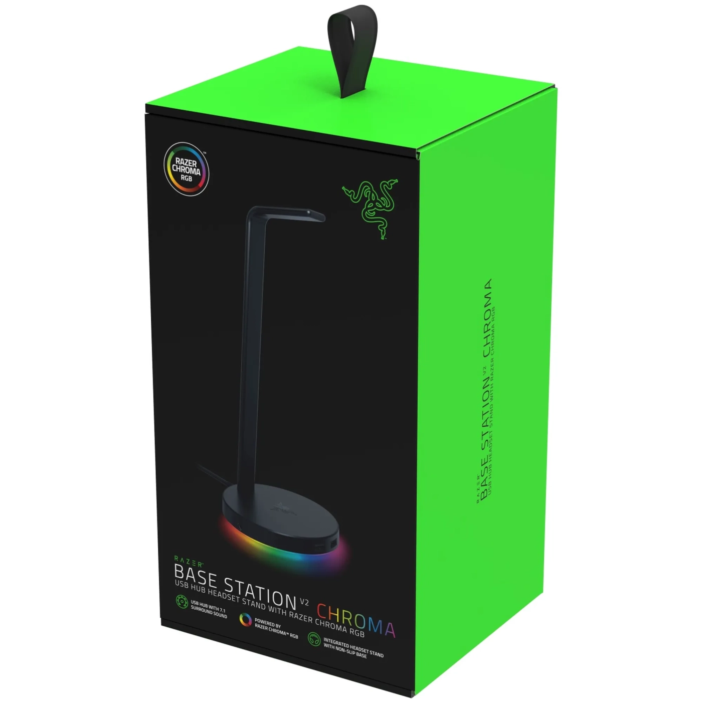 Купити Підставка для навушників Razer Base Station V2 Chroma Black (RC21-01510100-R3M1) - фото 6