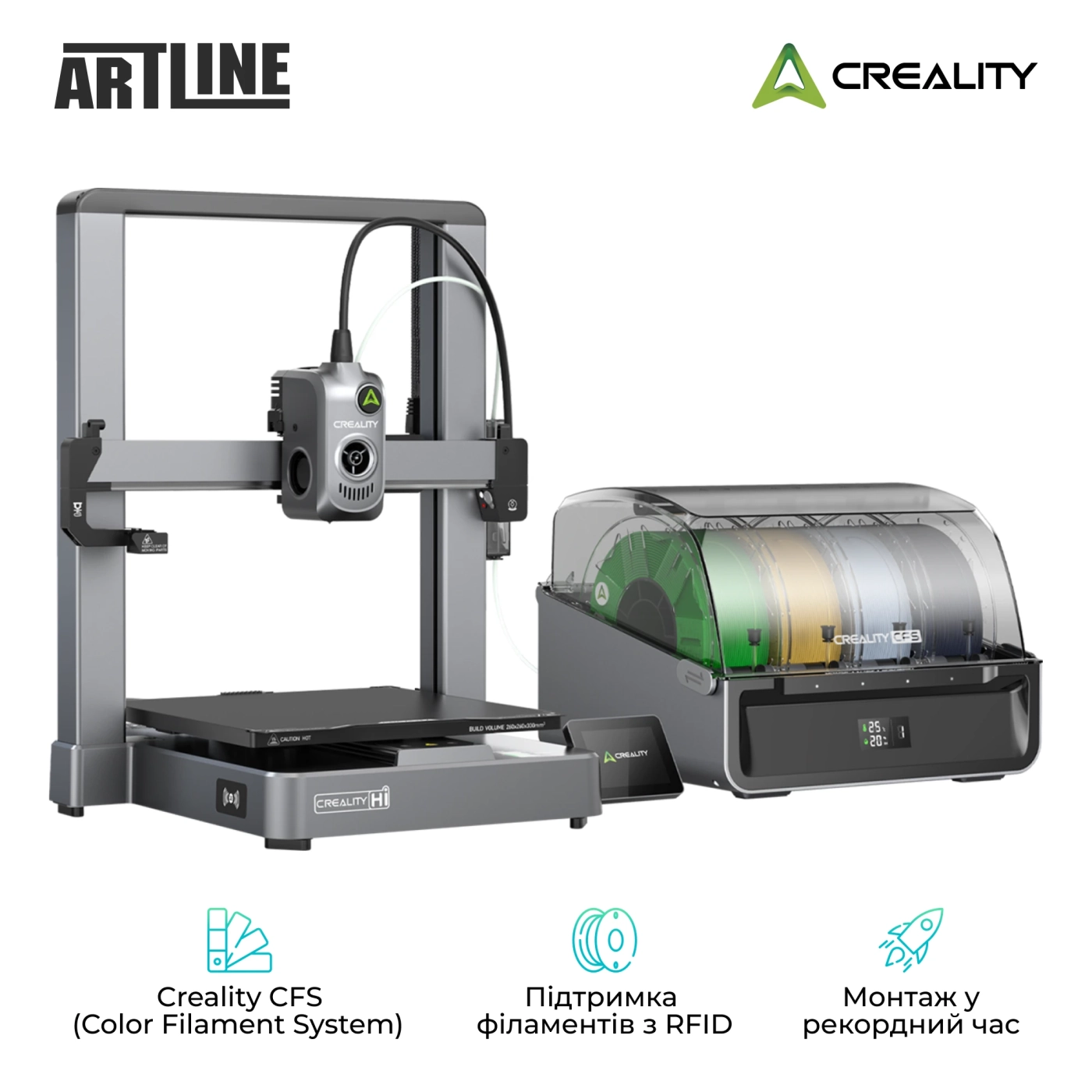 3D-принтер Creality Hi Combo - фото 2