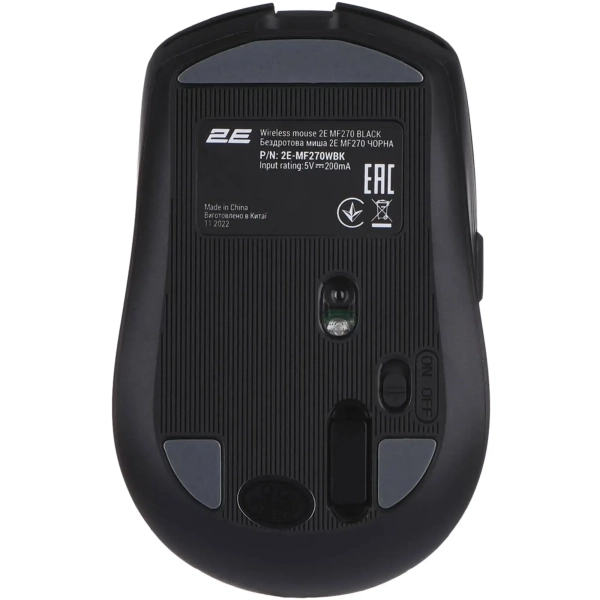 Купити Мишка 2E MF270 Black (2E-MF270WBK) - фото 5