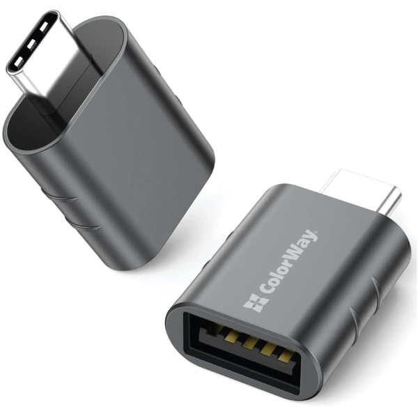 Купити Адаптер Colorway USB-A to USB-C 3.2 (CW-AD-AC3) - фото 2