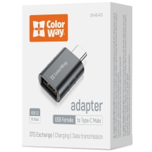 Купити Адаптер Colorway USB-A to USB-C 3.2 (CW-AD-AC3) - фото 5