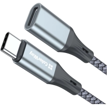 Купити Адаптер ColorWay USB-C To Lightning 17.5 см Grey (CW-AD-CL) - фото 1