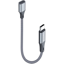 Купити Адаптер ColorWay USB-C To Lightning 17.5 см Grey (CW-AD-CL) - фото 3