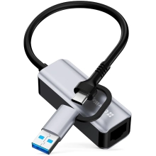 Купить Сетевой адаптер ColorWay USB-A/USB-С 3.0 - RJ45 Gigabit Ethernet (CW-AD-CRG) - фото 2