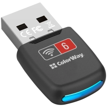 Купити Wi-Fi адаптер ColorWay (CW-AD-W1) - фото 2