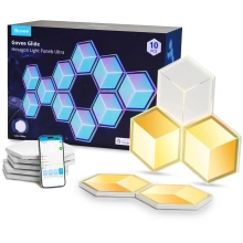 Купить Набор настенных светильников Govee H606A Glide Hexagon Light, 7, RGBIC, WI-FI/Bluetooth Белый (H606AC81) - фото 2