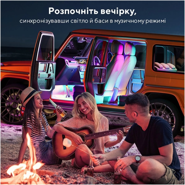 Купить Комплект умной подсветки для автомобиля GOVEE H7090 RGBIC Interior Car Lights RGBIC (H70900D2) - фото 8