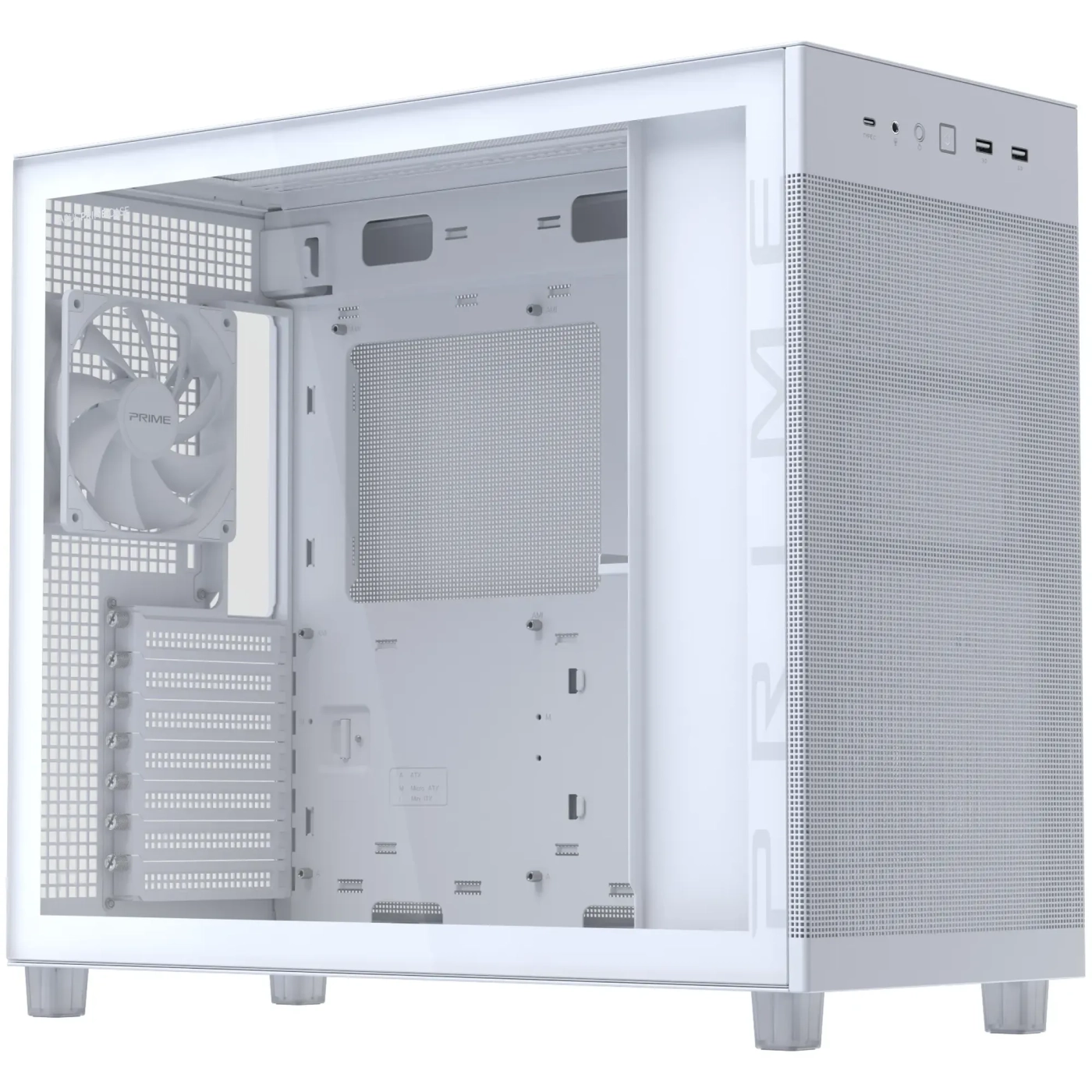 Купить Корпус ASUS AP303 TG WHITE (90DC00V3-B39010) - фото 2