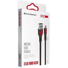 Купити Кабель ArmorStandart AR15 micro USB 2.4A 1m Black (ARM59535) - фото 5
