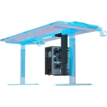 Купити Тримач для системного блоку Anda Seat Desk PC Holder Black (ZJJ-01-B) - фото 2