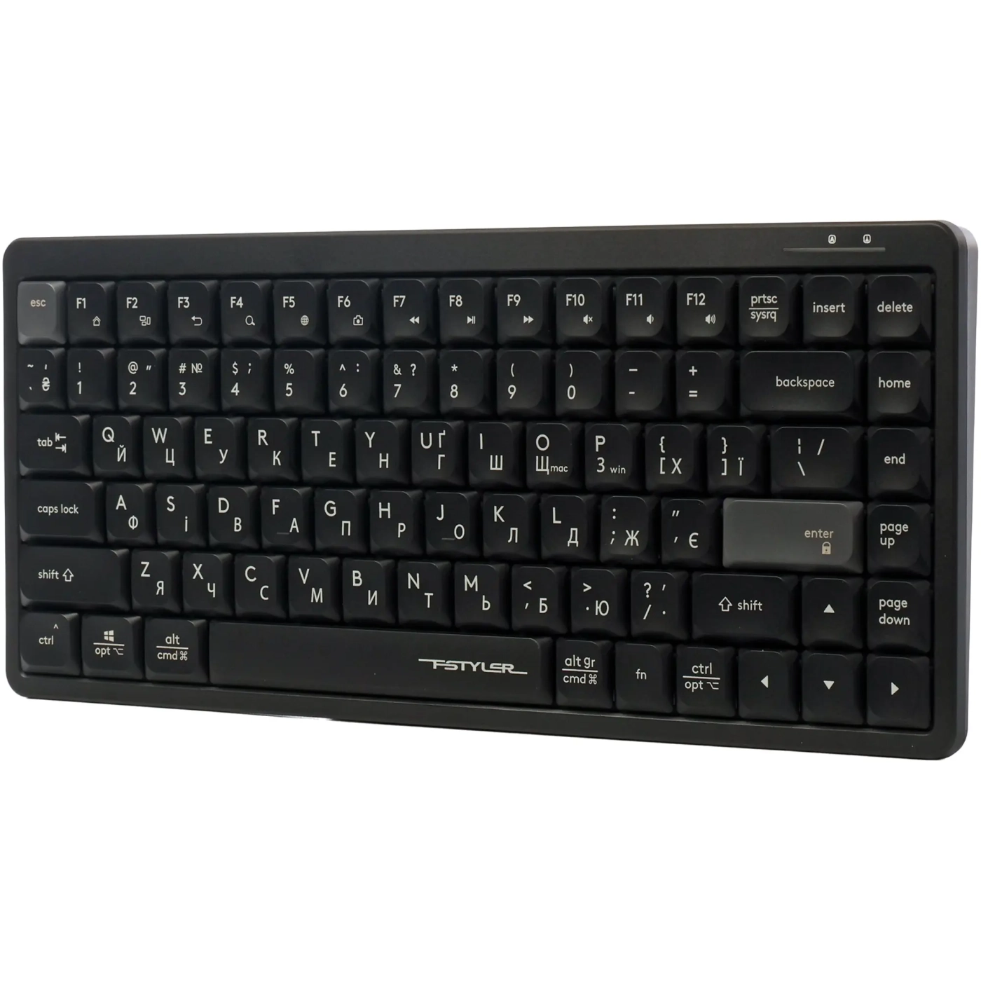 Купити Клавіатура A4Tech Fstyler FX53 Black - фото 1