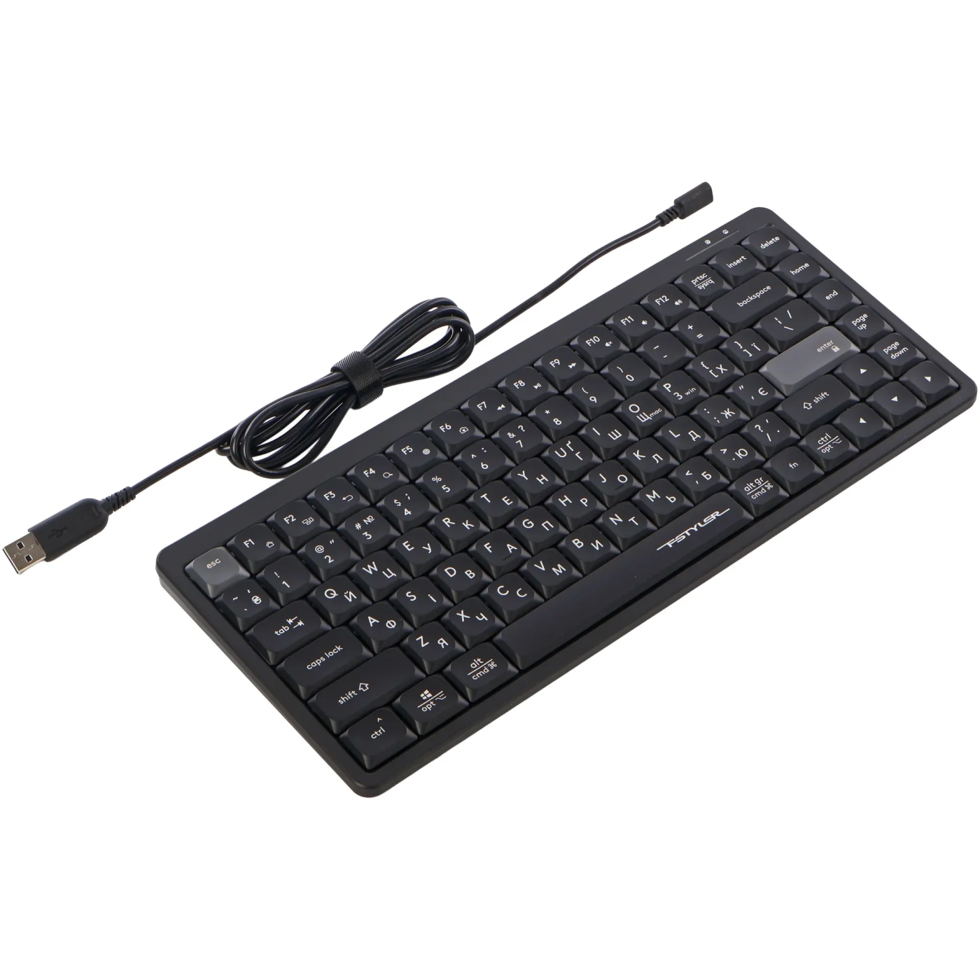 Купити Клавіатура A4Tech Fstyler FX53 Black - фото 3