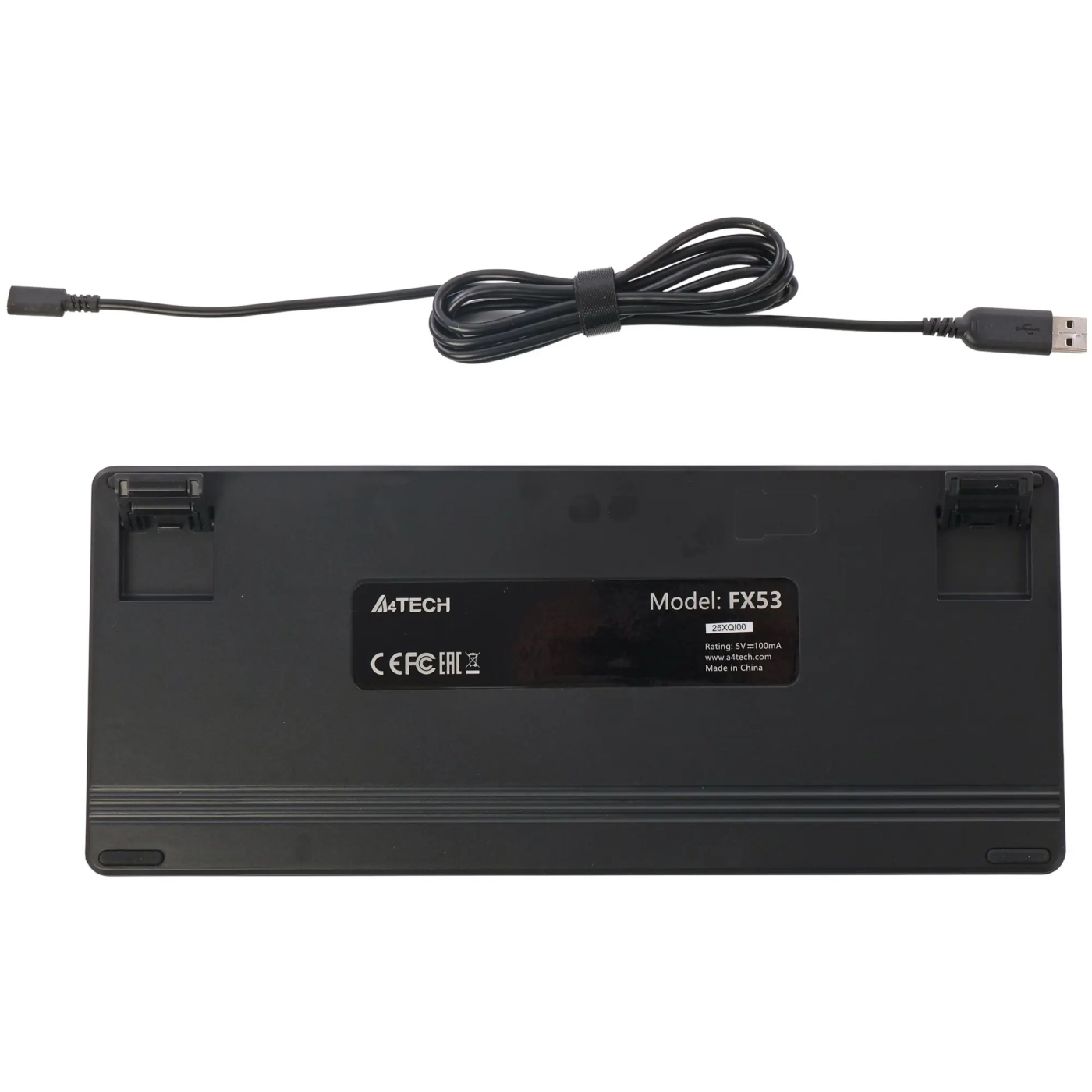 Купити Клавіатура A4Tech Fstyler FX53 Black - фото 6