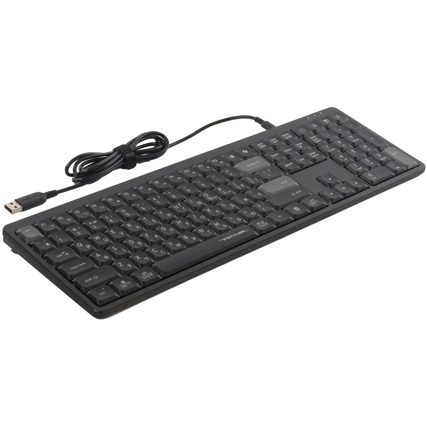 Купити Клавіатура A4Tech Fstyler FX55 Black - фото 5