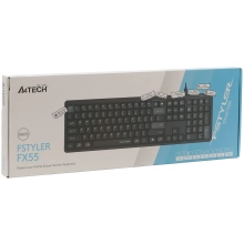 Купити Клавіатура A4Tech Fstyler FX55 Black - фото 7