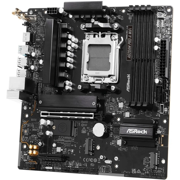 Купить Материнская плата ASRock A620AM PRO-A WIFI - фото 3
