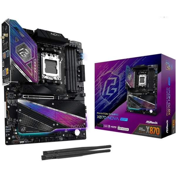 Купить Материнская плата ASRock X870 NOVA WIFI - фото 7