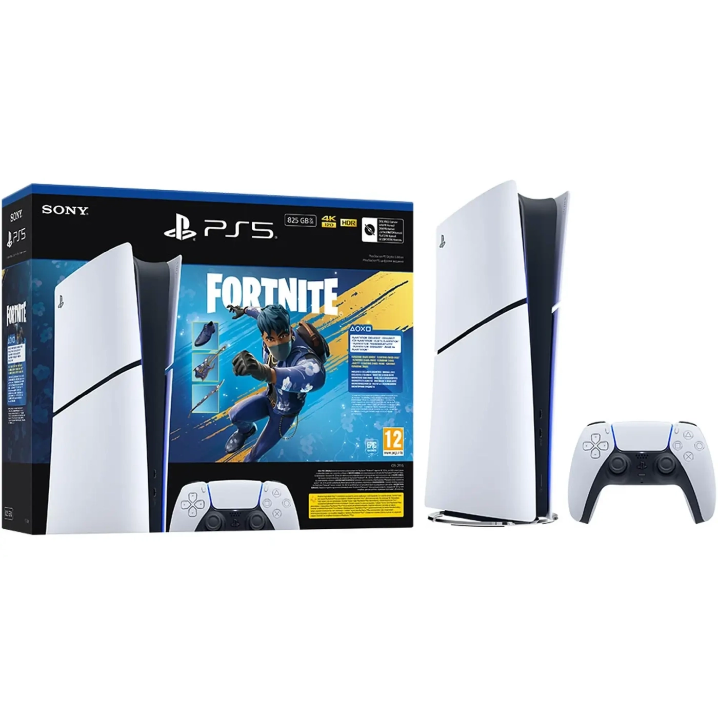 Купити Ігрова приставка Sony PlayStation 5 Slim Digital Edition Fortnite Flowering Chaos Bundle (1000049851) - фото 1
