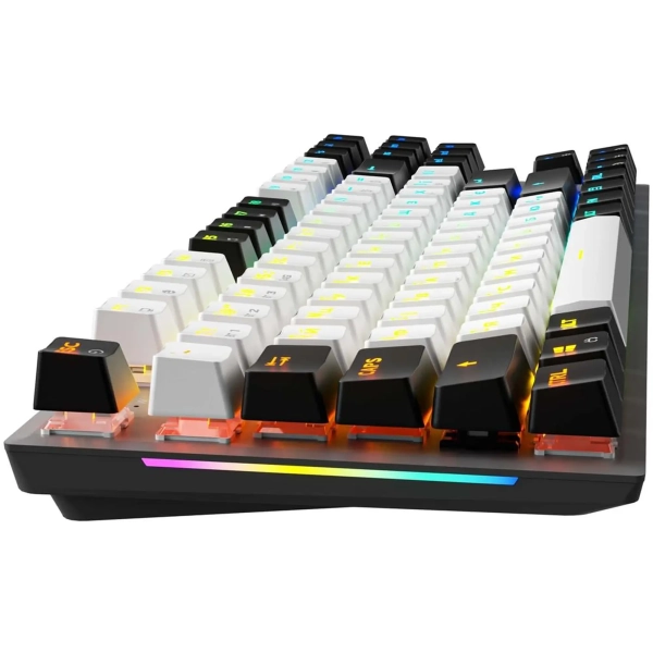 Купити Клавіатура GamePro Genesis Joker Pro MK124G Pro Outemu Red Switch Wireless/Bluetooth/USB UA Gray (MK124G Pro) - фото 4