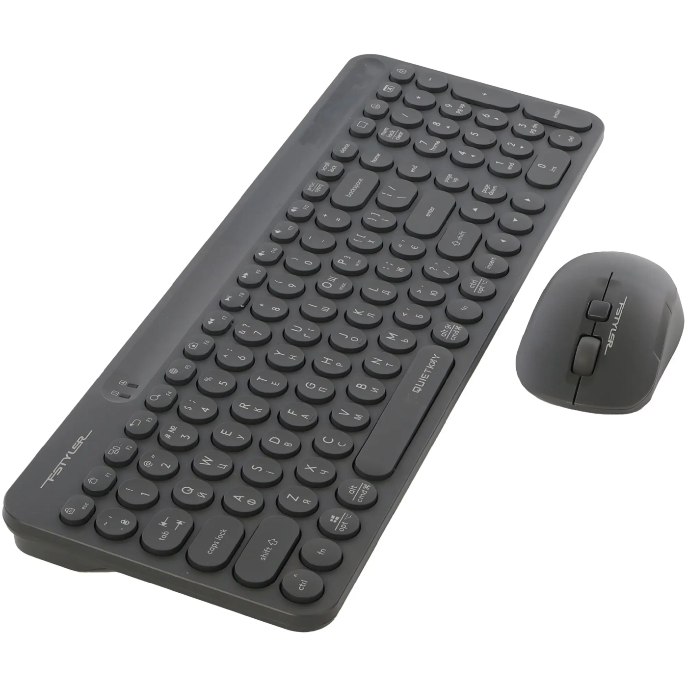 Купить Комплект клавиатура и мышь A4Tech FG3300 Air2 USB UA Grey - фото 3