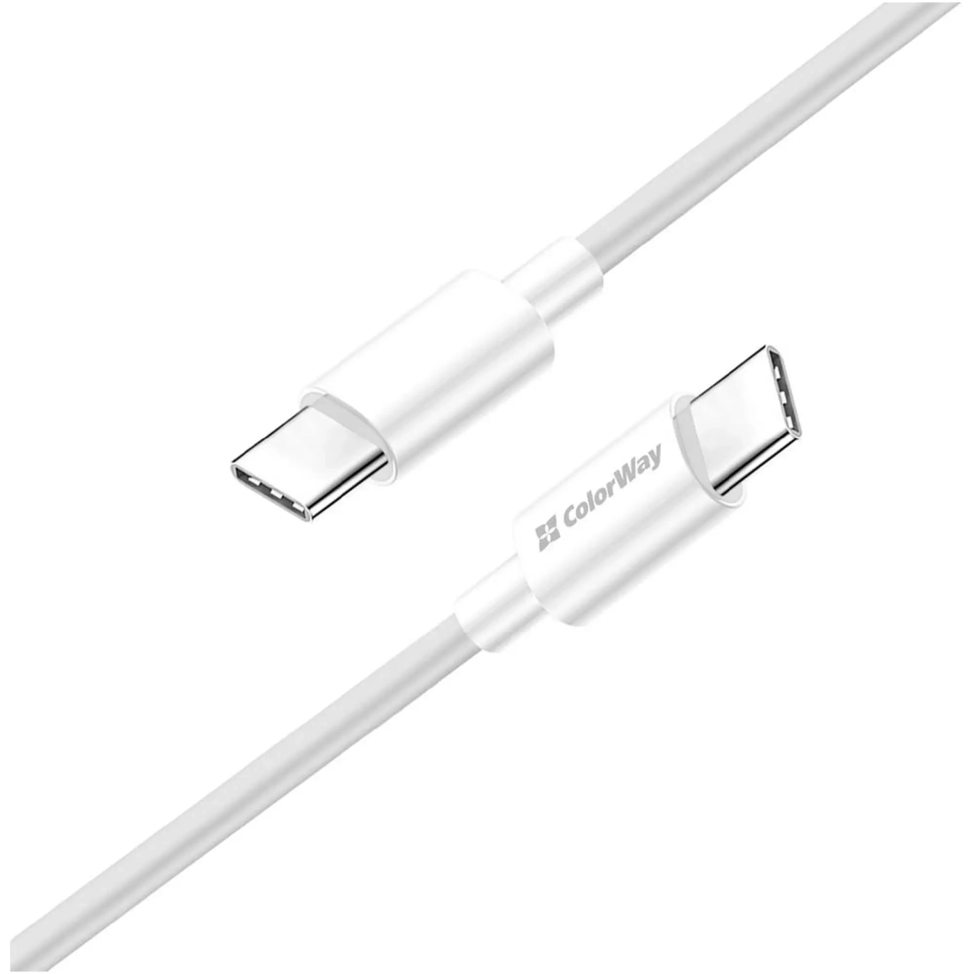 Купить Кабель Colorway USB-C - USB-C 5.0А 1 м White (CW-CBPDCC058-WT) - фото 2