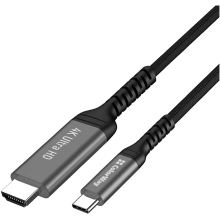 Купити Кабель ColorWay USB-C to HDMI 2 м Black (CW-CBCHD077-BK) - фото 2