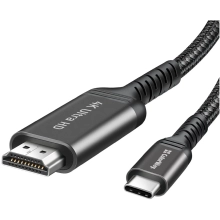 Купити Кабель ColorWay USB-C to HDMI 2 м Black (CW-CBCHD077-BK) - фото 3